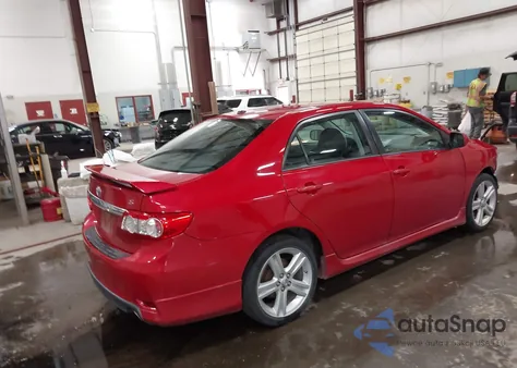 2013 Toyota Corolla S from USA, damaged, VIN 2T1BU4EE6DC102553